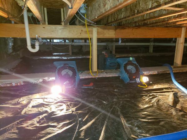 Crawlspace Water Removal in Round Rock